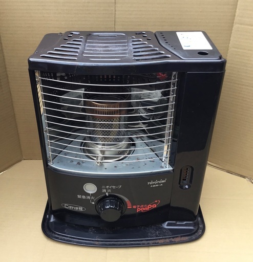 ＜動作品＞トヨトミ・石油ストーブ・自然通気形開放式ストーブ・こぼれま栓 AS−2301