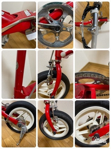 ブリジストンの折り畳み式 自転車 トランジットコンパクト