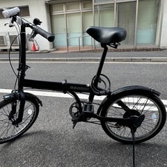 折り畳みノーパンク自転車
