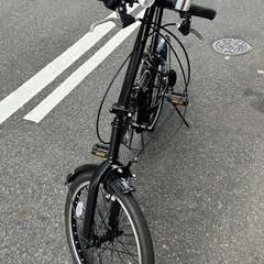 折り畳みノーパンク自転車
