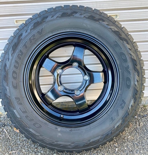 極低走行ジムニー JB64 純正鉄ホイール 4本セット スタッドレスタイヤ