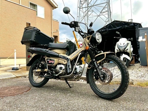 【カスタム付！自賠責付！】ホンダ ハンターカブCT125 車体 マットフレスコブラウン JA55 カスタム付！自賠責付！】ホンダ ハンターカブCT125 車体 マット