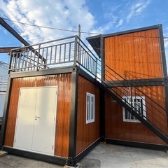 プレハブ コンテナ ベースに❗️自分で運べる方！限定