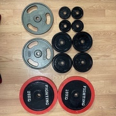 ☆バーベル約93キロセット☆