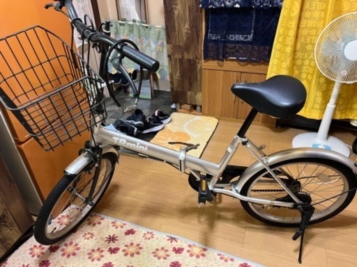 総合福袋 シルバー TRmini 20吋折り畳み自転車 かっこよし 自転車本体