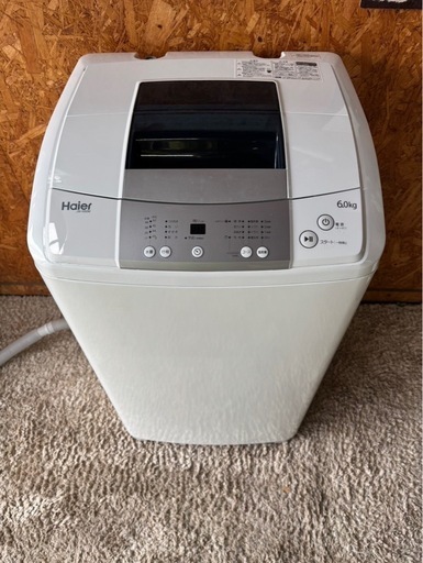 K0501 洗濯機 ハイアール 2016年 6kg Haier（ハイアール） 洗濯容量6.0 