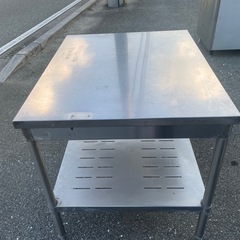 ■中古品 タニコー 作業台 900ｘ750ｘ810ｍｍ 厨房■