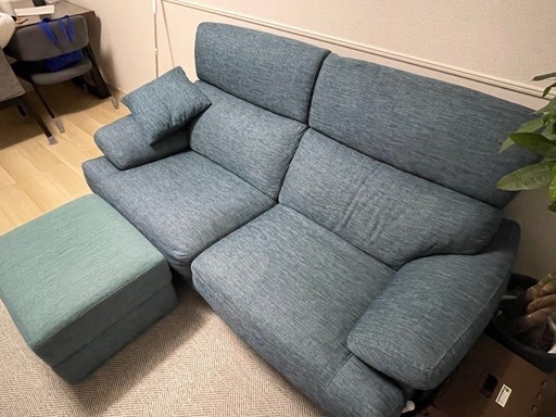 ソファ ニトリ Nポケット 布製 オットマン付き 家具 ソファ 3人掛け ソファ ニトリ Nポケット 布製 オットマン付き 家具 ソファ 3人掛け