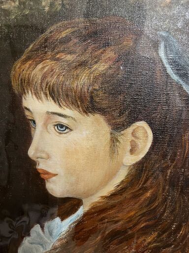 複製画】ルノワール『少女イレーヌ(F10号)』人物画 世界の名画 肖像画 名作
