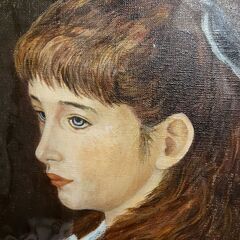 複製画】ルノワール『少女イレーヌ(F10号)』人物画 世界の名画 肖像画 名作