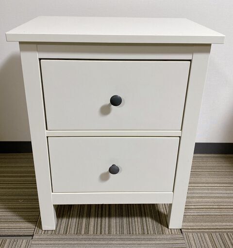 M248 IKEA HEMNES ヘムネス チェスト ホワイト 引き出し付