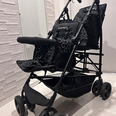 キンダーワゴン　DUOシティHOPⅡ ２人乗りベビーカー　