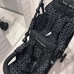 キンダーワゴン　DUOシティHOPⅡ ２人乗りベビーカー　