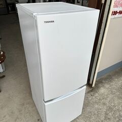【動作保証あり】TOSHIBA 東芝 2019年 GR-R15BS 153L 2ドア 冷凍冷蔵庫【管理KRR661】