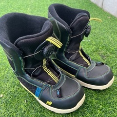 K2 mini turbo 120 スノーボード　ビンディングセット　ブーツあり