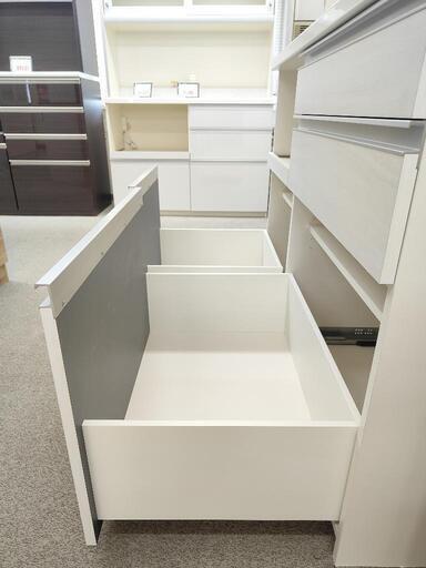 英国アンティーク調カップボード キャビネット ナラ 天然木【モノ市場