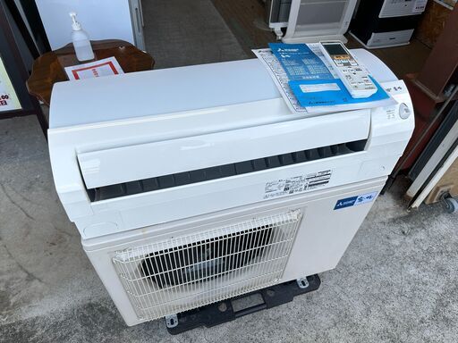 美品 富士通 2021年製 ノクリア ルームエアコン 主8畳 無線LAN内蔵 