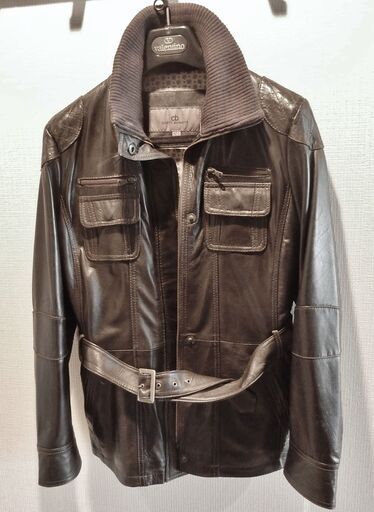 レザージャケット「未使用」　BRAND: cb CORTY BENNETT　 男Ｍ　(女Ｌ ） レザージャケット「未使用」 BRAND: cb CORTY BENNETT 男M (女L ）