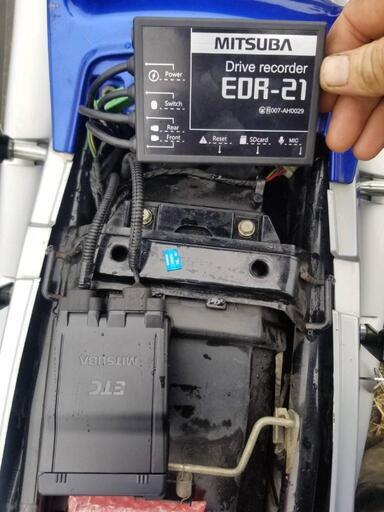 動画有 カワサキ ZZR250 実働 ETC・USB・ドライブレコーダー・R