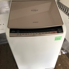 NO 653 🌈福岡市内配送設置無料✨🌈　日立 HITACHI ビートウォッシュ 洗濯乾燥機 （8kg） シャンパン BW-DV80A N
