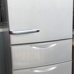 キッチン家電   AQUAノンフロン　冷凍冷蔵庫　AQRー36D2(S) 形　355リットル　2015年製