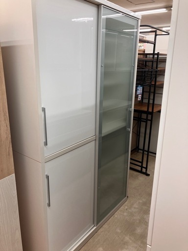 綾野製作所 AYANO 食器棚 ホワイト 全収納ソフトクローズ付き