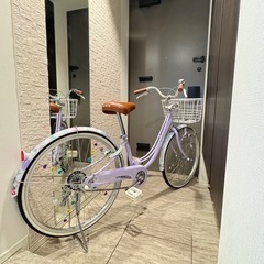 ブリヂストンリコリーナ24型変速無しEXティーンラベンダーー