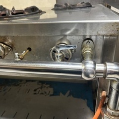 マルゼン製？業務用ガスコンロ　都市ガス用