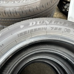 新車外し 軽自動車サイズ　155/65R14　4本セット