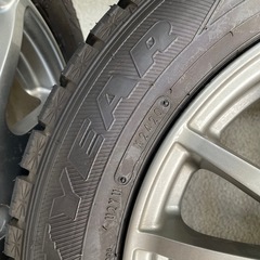 アクアのホイールとスタッドレスタイヤ
