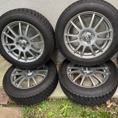 アクアのホイールとスタッドレスタイヤ