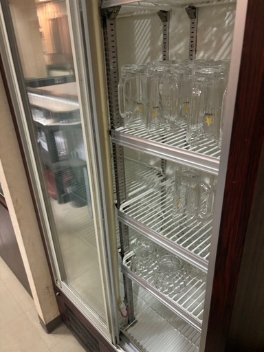 札幌市 フクシマ 業務用タテ型冷蔵庫 URN－40RM1 100V 840L