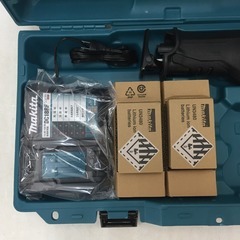 makita マキタ 18V 6.0Ah 充電式レシプロソー ケース・充電器・バッテリ2個セット JR187DRGX 未使用品 【工具専門店 テイクハンズ金沢野々市店】