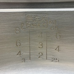 リンナイ製業務用炊飯器　6.5kg炊き