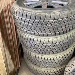 225/65r17 ブリヂストン5穴114.3アルミ付き