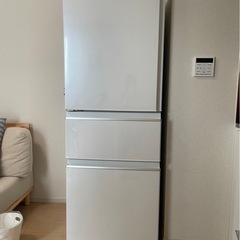 三菱電機 冷蔵庫 MR-CX33GL-W 330L 2021年製　自動製氷機能付き
