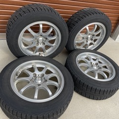 プリウスα ホイール スタッドレス 冬用 205/60R16 7J+45