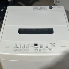 2022年製 全自動洗濯機 アイリスオーヤマ 4．5kg