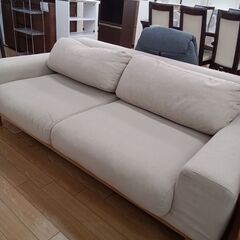 ☆ジモティ割あり☆ SIEVE ソファ ベージュ H70×D90×W178 クリーニング 