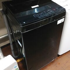 3か月間保証☆配達有り！21000円(税別）ニトリ 全自動 洗濯機 6㎏ 6キロ 2022年製 NTR60　ブラック