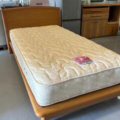 最高級 国産 フランスベッド＆アイシン精機 シングルベッド、Used/美品