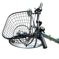 【街に映えるミントグリーン！】VOITURE VOYAGE シティサイクル自転車　