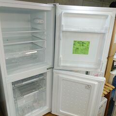 3か月間保証☆配達有り！22000円(税抜）アイリスオーヤマ 142L 2ドア冷蔵庫 2022年製 ホワイト