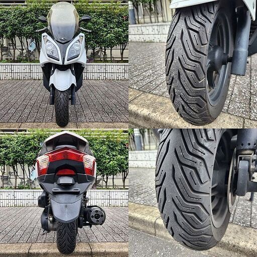 ★フルサイズ原付二種KYMCO DownTown125i 自賠責保険令和8年5/15迄 走行2.2万km台★東京/大田区【下取OK】 ☆フルサイズ原付二種KYMCO DownTown125i 自賠責保険令和8年5/15