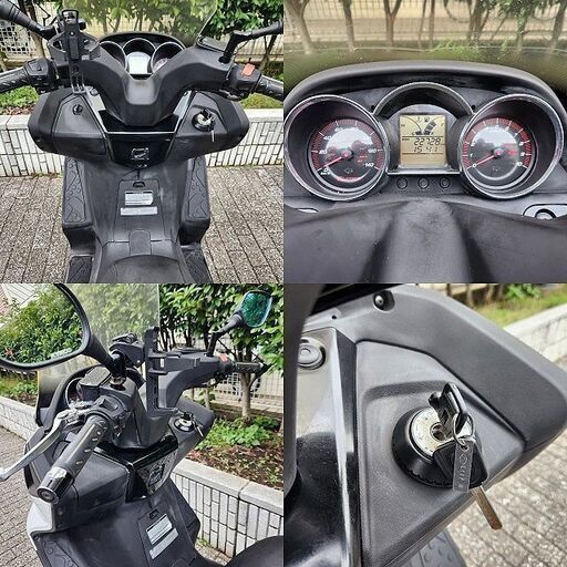 ★フルサイズ原付二種KYMCO DownTown125i 自賠責保険令和8年5/15迄 走行2.2万km台★東京/大田区【下取OK】 ☆フルサイズ原付二種KYMCO DownTown125i 自賠責保険令和8年5/15