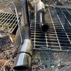 エブリー　ターボ用　社外マフラー