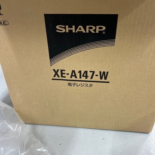 電子レジスタ SHARP 電子レジスタ XEーA207 T-1185 SHARP 電子レジスタ