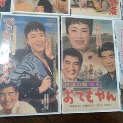 美空ひばり 高倉健 共演映画 13本セット VHS お売りします。