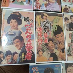 美空ひばり 高倉健 共演映画 13本セット VHS お売りします。