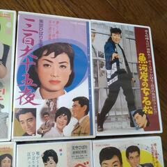 美空ひばり 高倉健 共演映画 13本セット VHS お売りします。